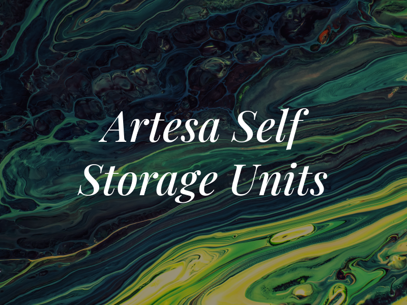 Artesa Self Storage Units