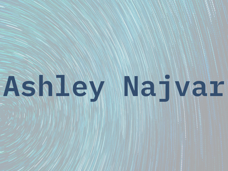 Ashley Najvar