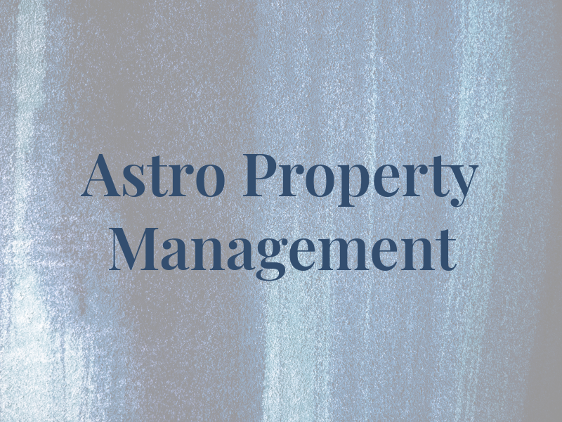 Astro Property Management