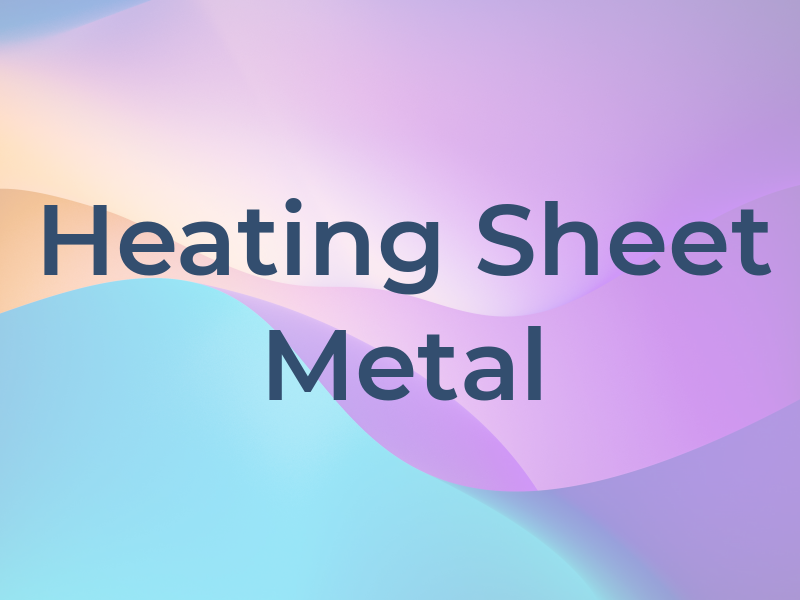 B & B Heating & Sheet Metal