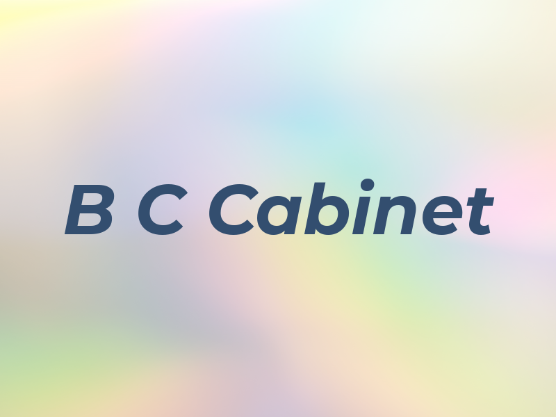 B C Cabinet