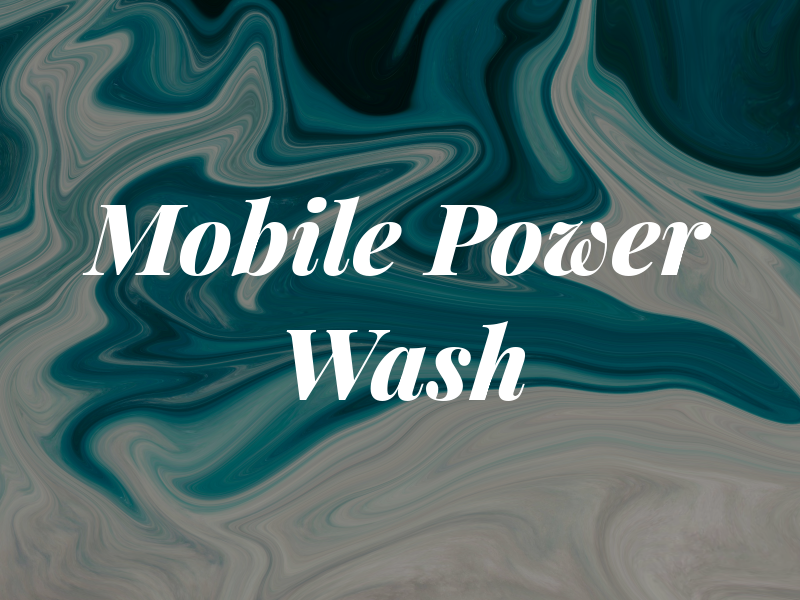 B&K Mobile Power Wash