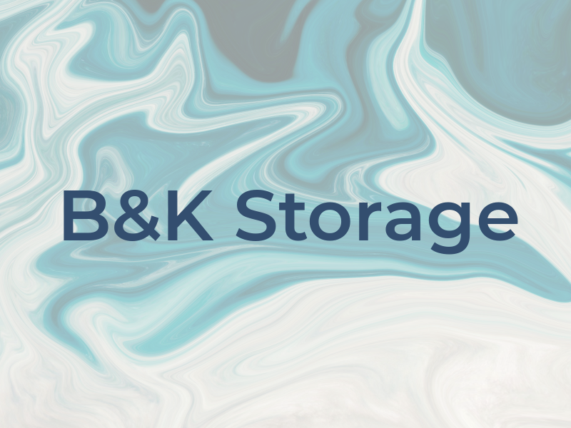 B&K Storage