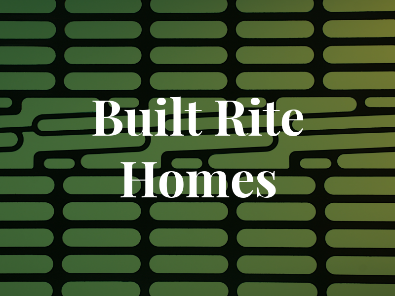 Built Rite Homes