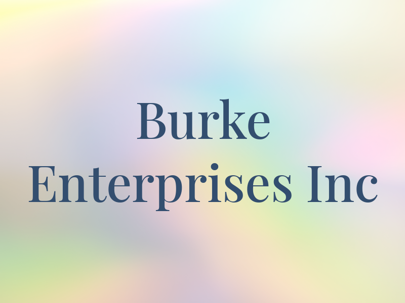 Burke Enterprises Inc