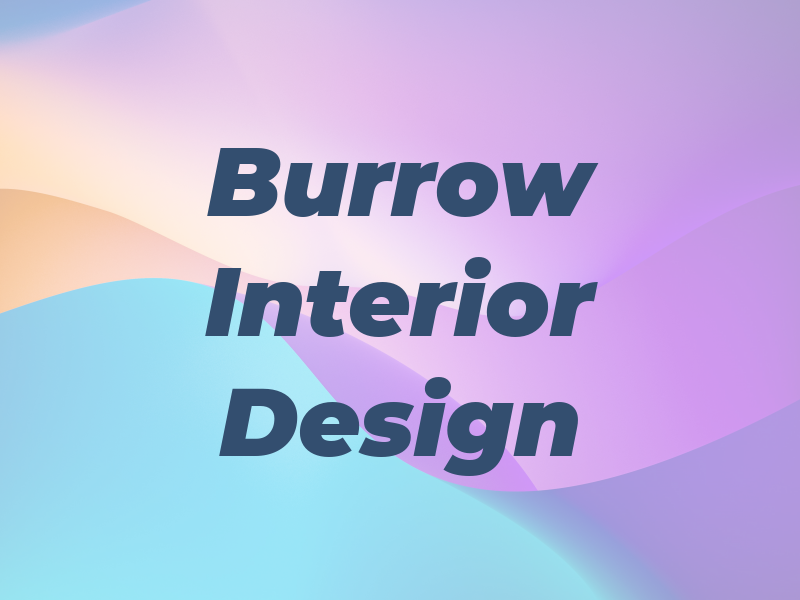 Burrow Interior Design