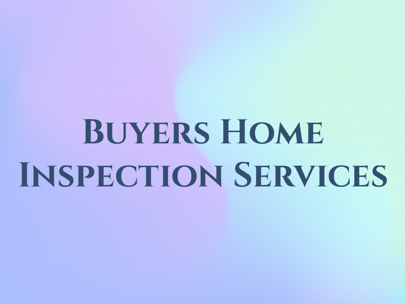 Buyers Eye Home Inspection Services