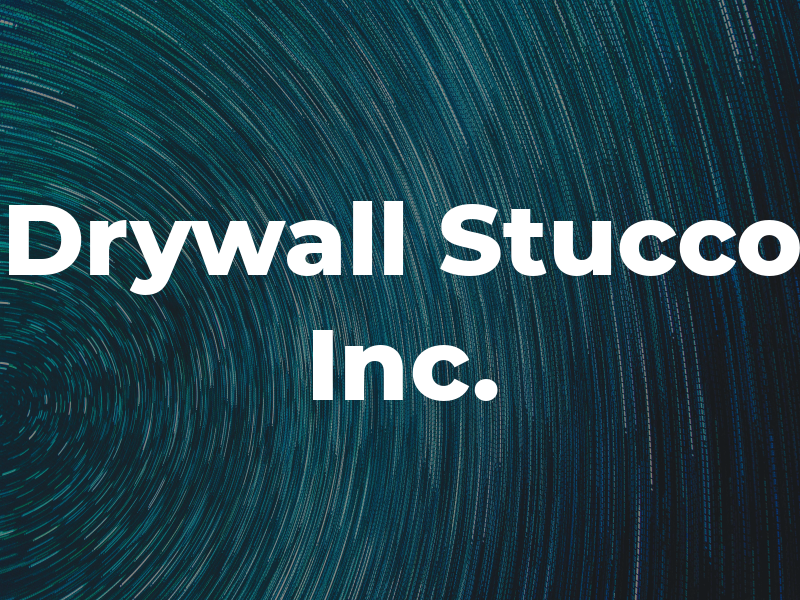 Bvs Drywall & Stucco Inc.