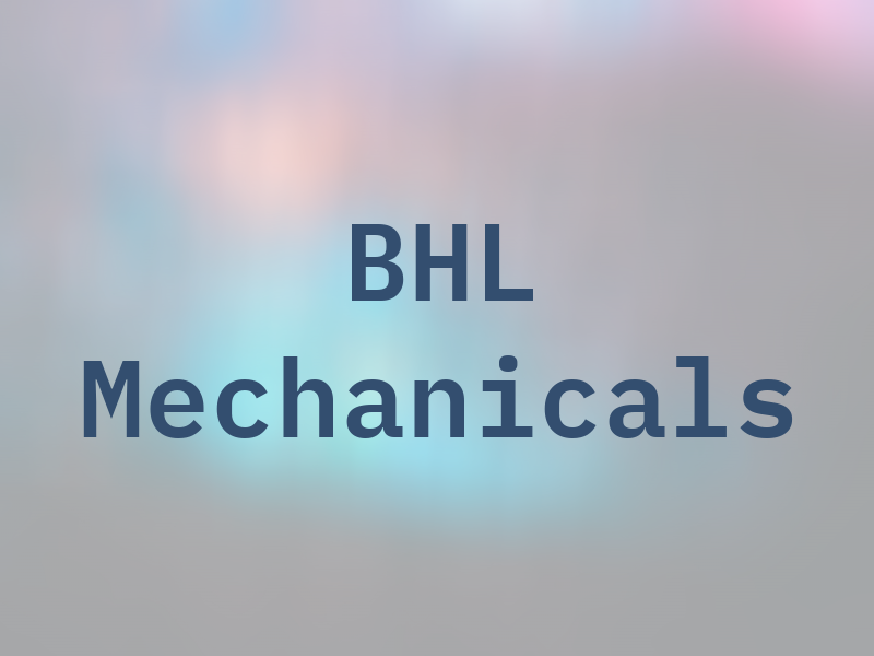 BHL Mechanicals