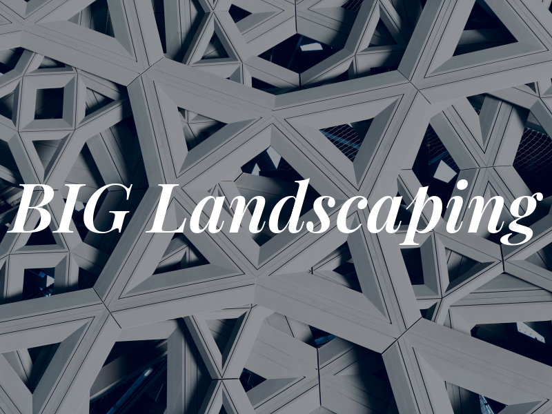 BIG Landscaping