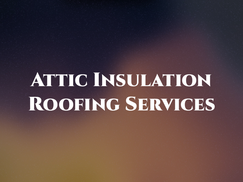 BTS Attic Insulation & Roofing Services