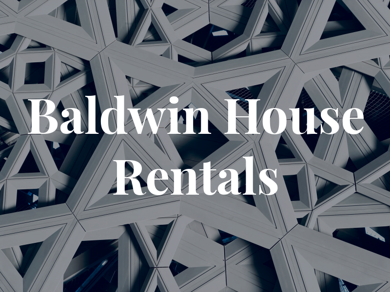 Baldwin House Rentals
