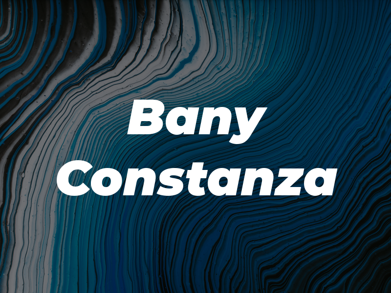 Bany Constanza