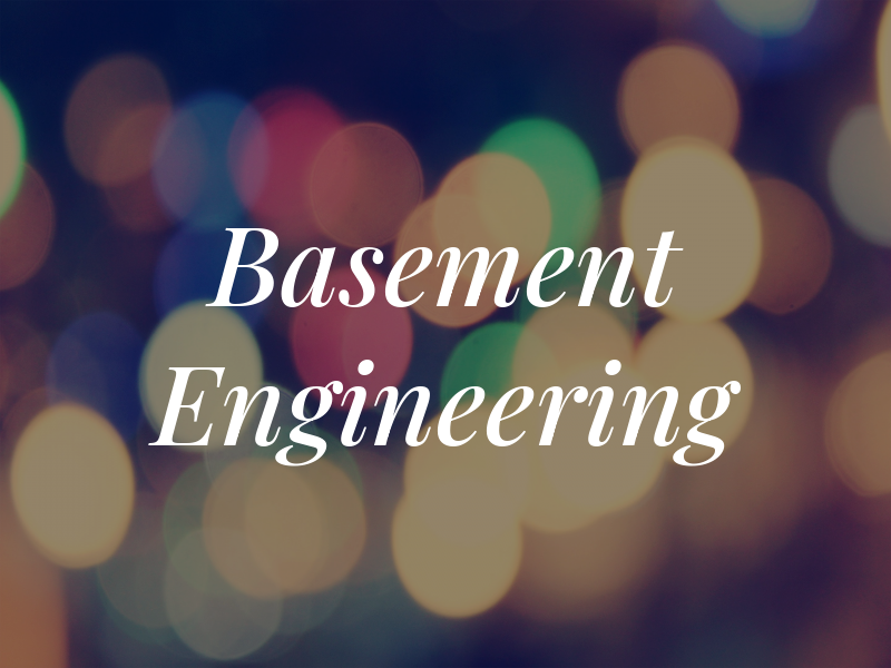 Basement Engineering