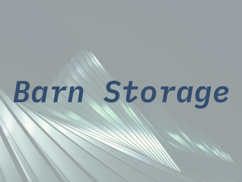 Barn Storage