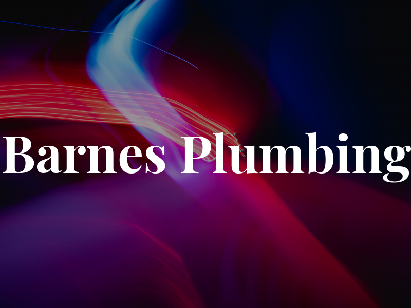 Barnes Plumbing