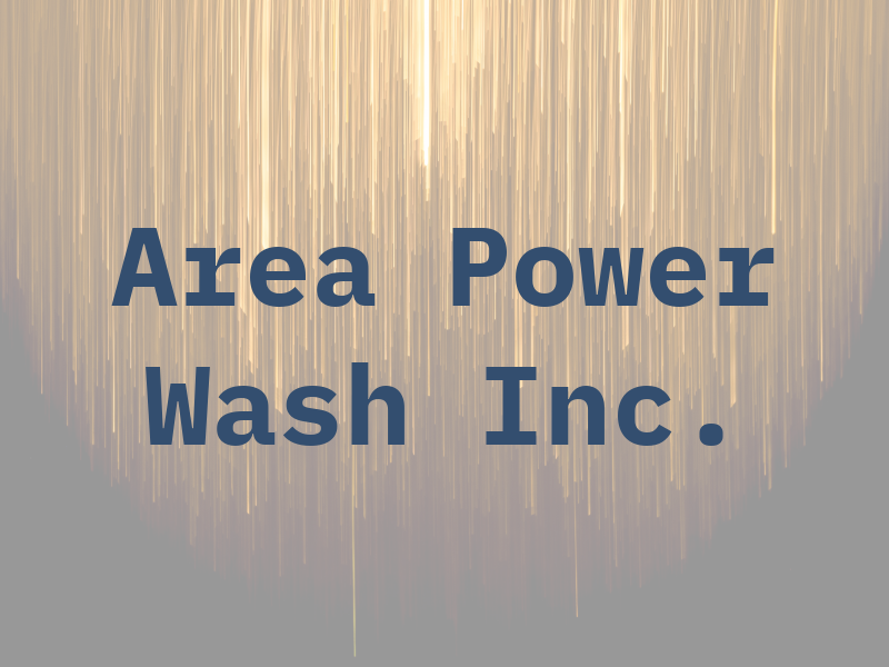 Bay Area Power Wash Inc.
