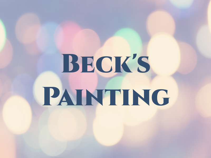 Beck's Painting
