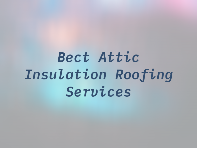 Bect Attic Insulation & Roofing Services Inc