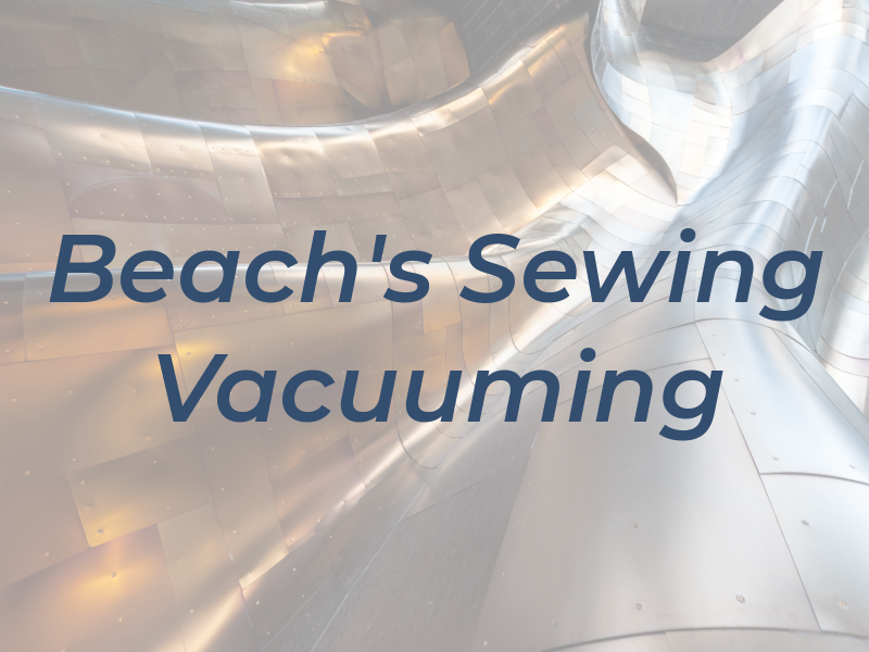 Beach's Sewing & Vacuuming