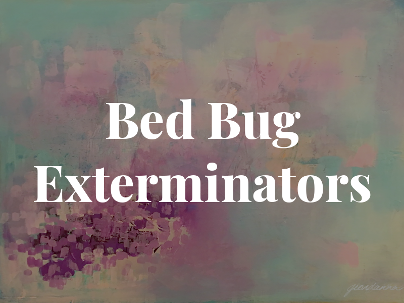 Bed Bug Exterminators