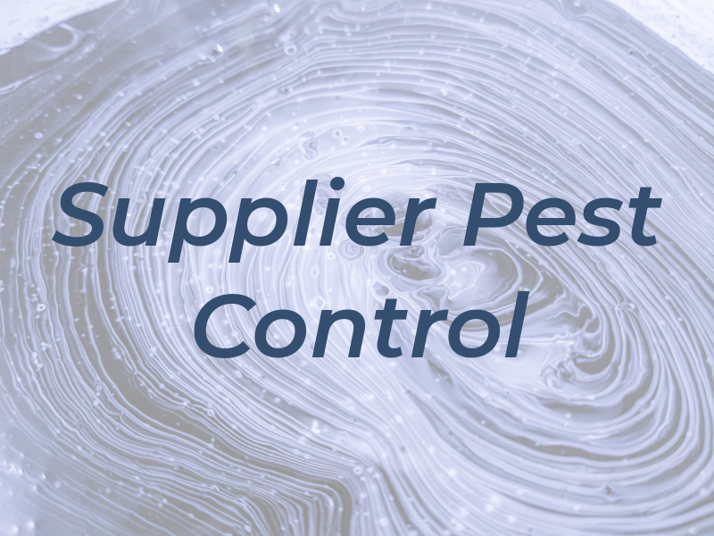 Bed Bug Supplier and Pest Control