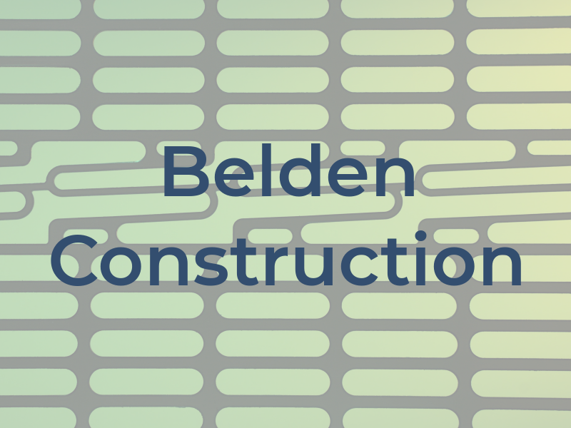 Belden Construction