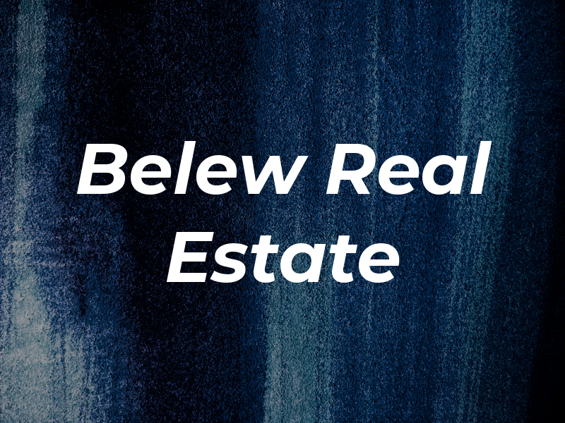 Belew Real Estate