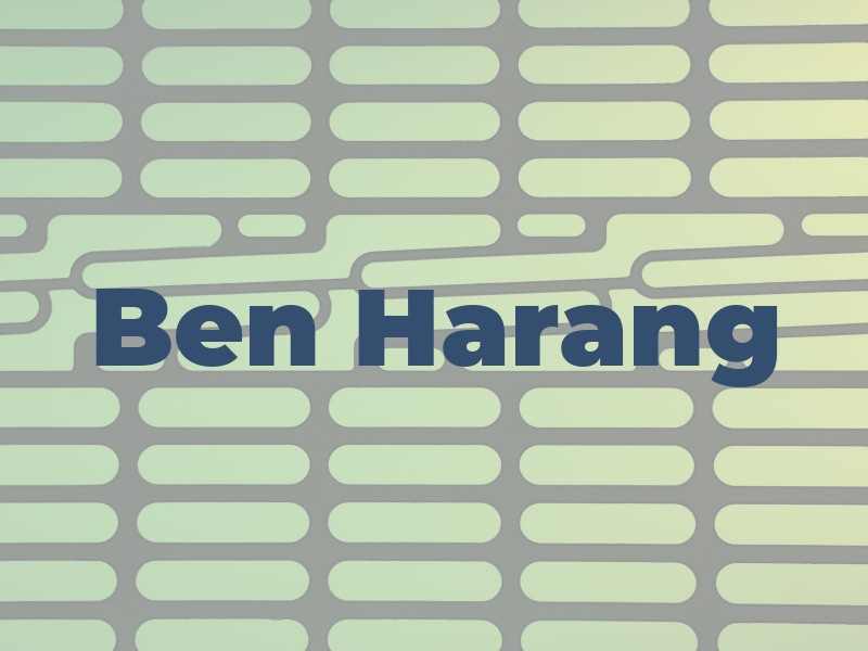 Ben Harang