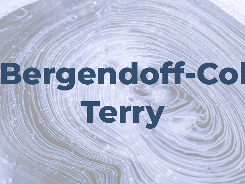 Bergendoff-Col Terry