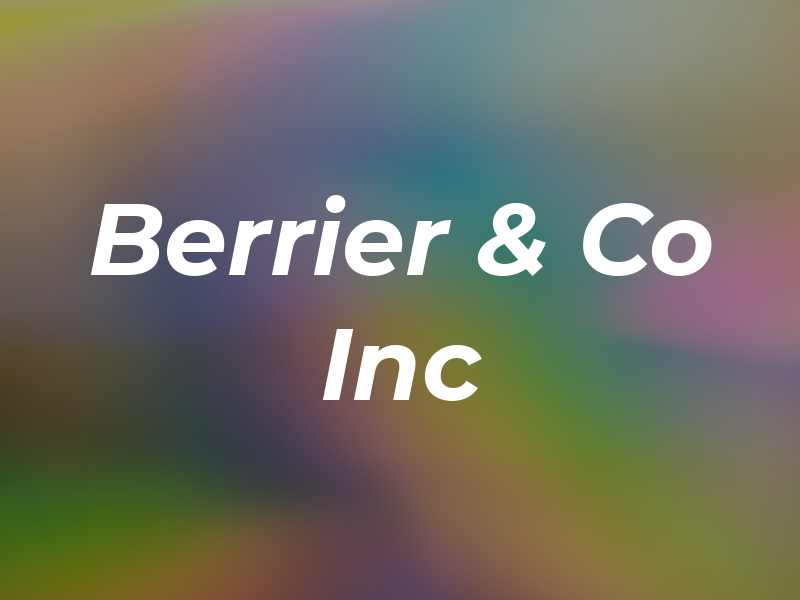 Berrier & Co Inc
