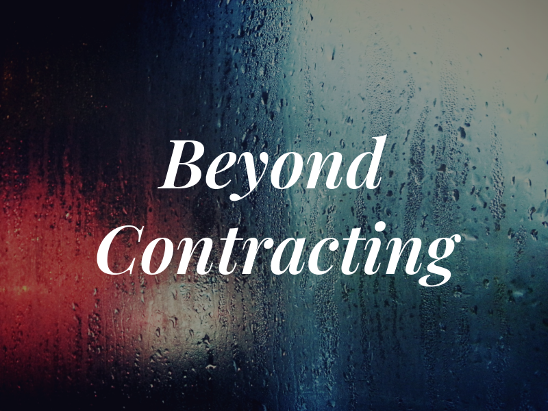 Beyond Contracting
