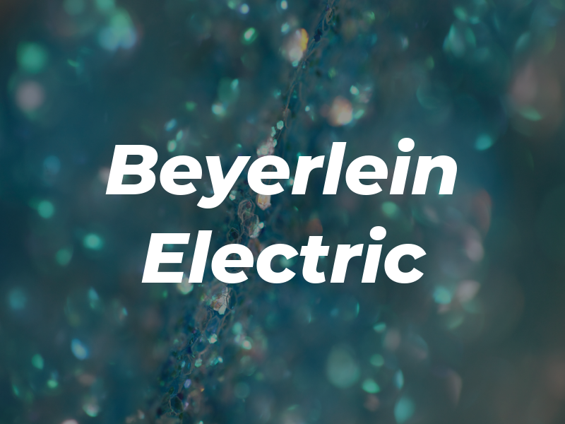 Beyerlein Electric
