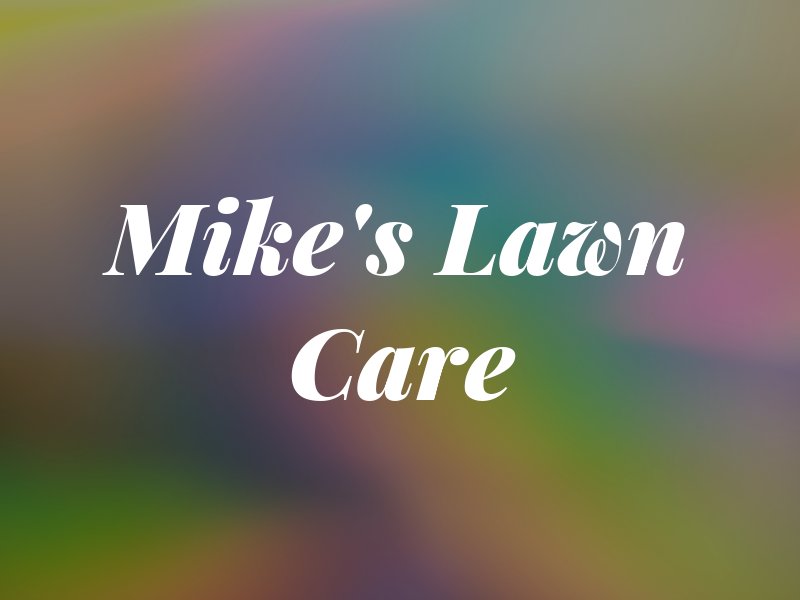 Big Mike's Lawn Care