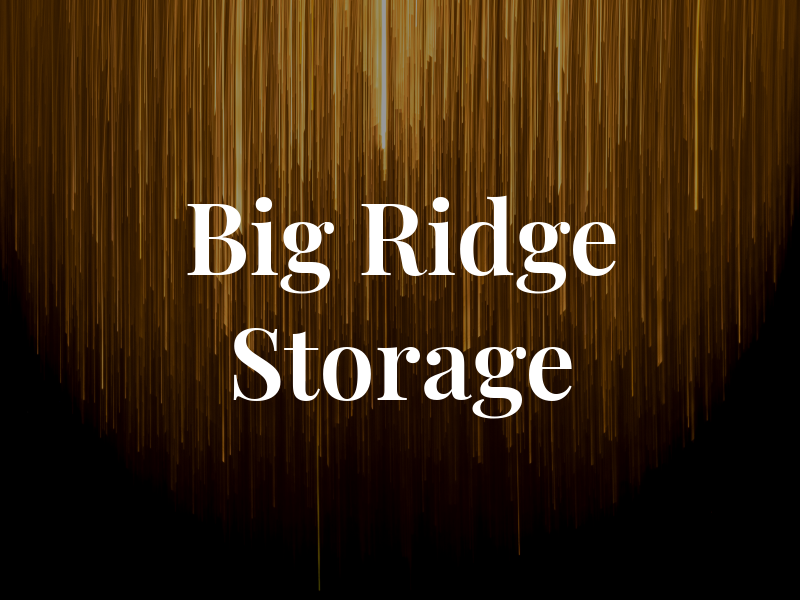 Big Ridge Storage
