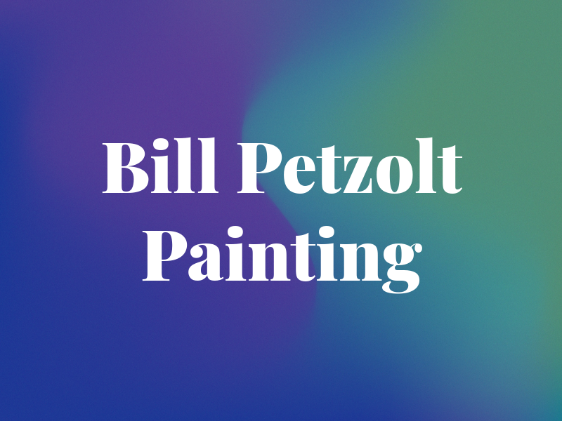 Bill Petzolt Painting