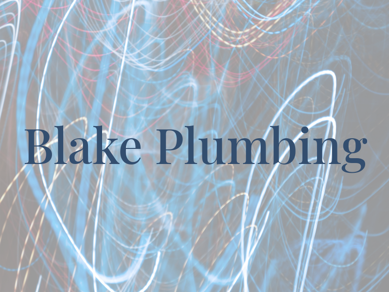 Blake Plumbing