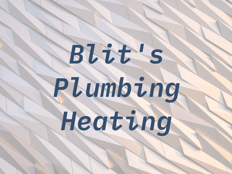 Blit's Plumbing & Heating
