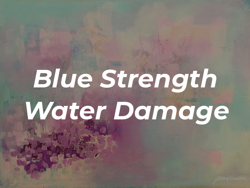 Blue Strength Water Damage
