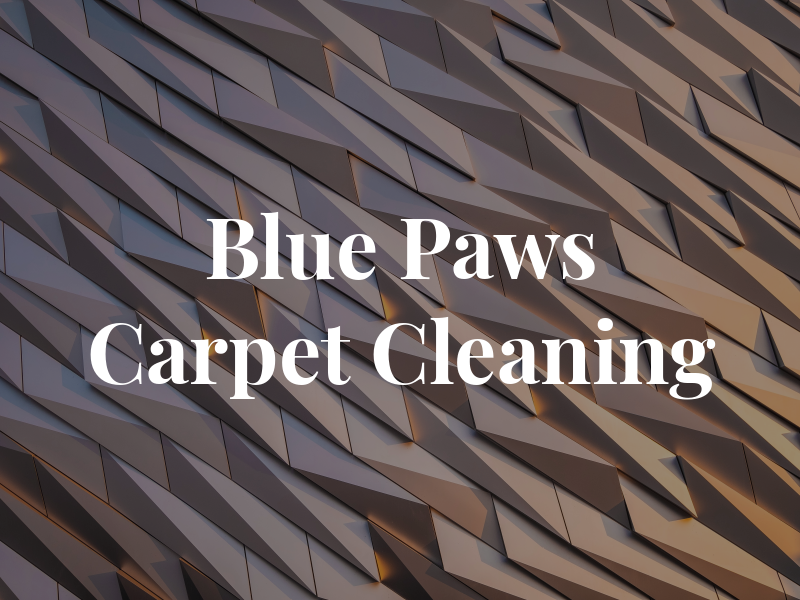 Blue Paws Carpet Cleaning