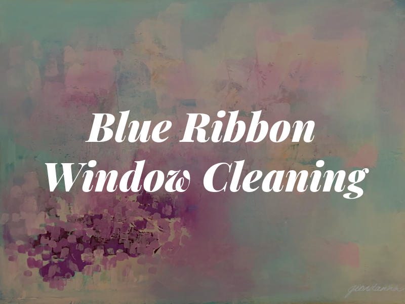Blue Ribbon Window Cleaning