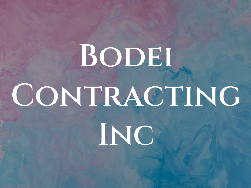 Bodei Contracting Inc