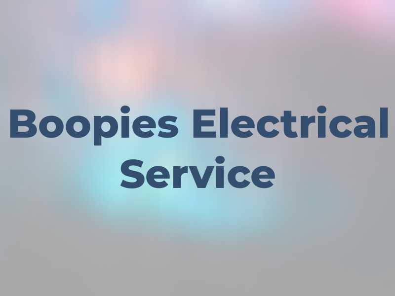 Boopies Electrical Service
