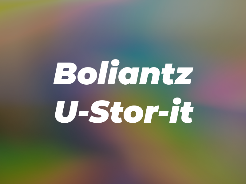Boliantz U-Stor-it