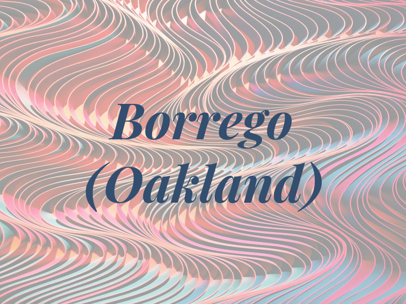 Borrego (Oakland)