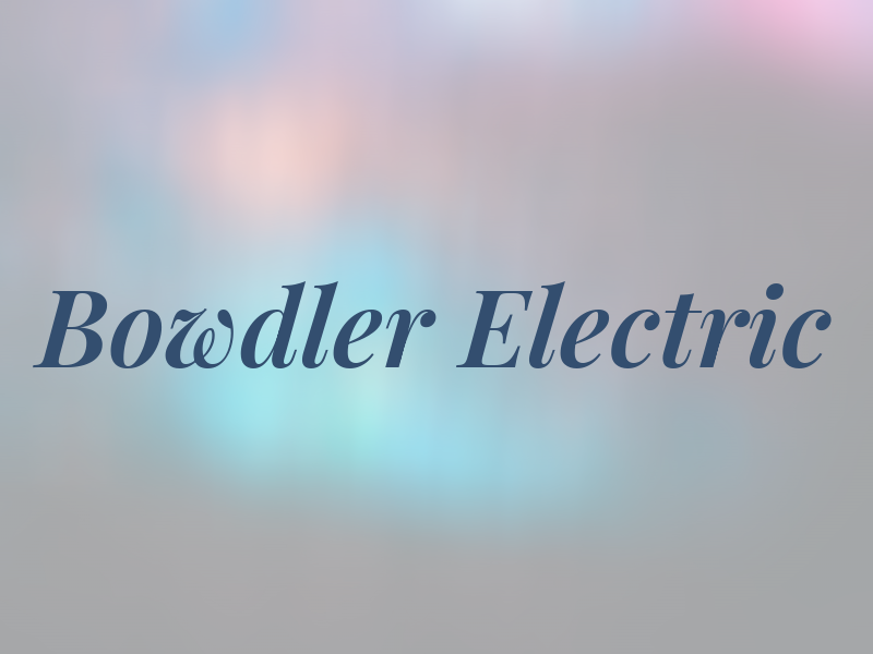 Bowdler Electric
