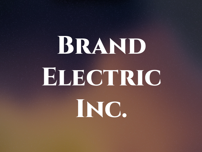 Brand New Electric Inc.