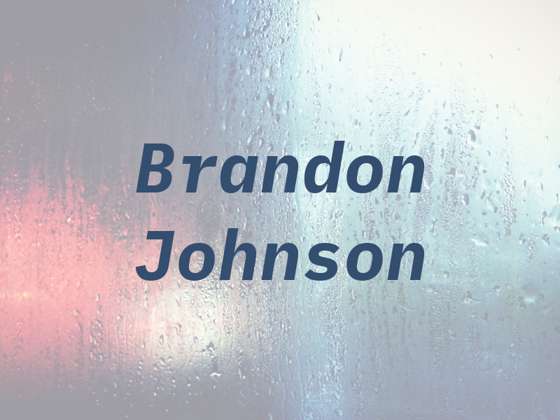Brandon Johnson