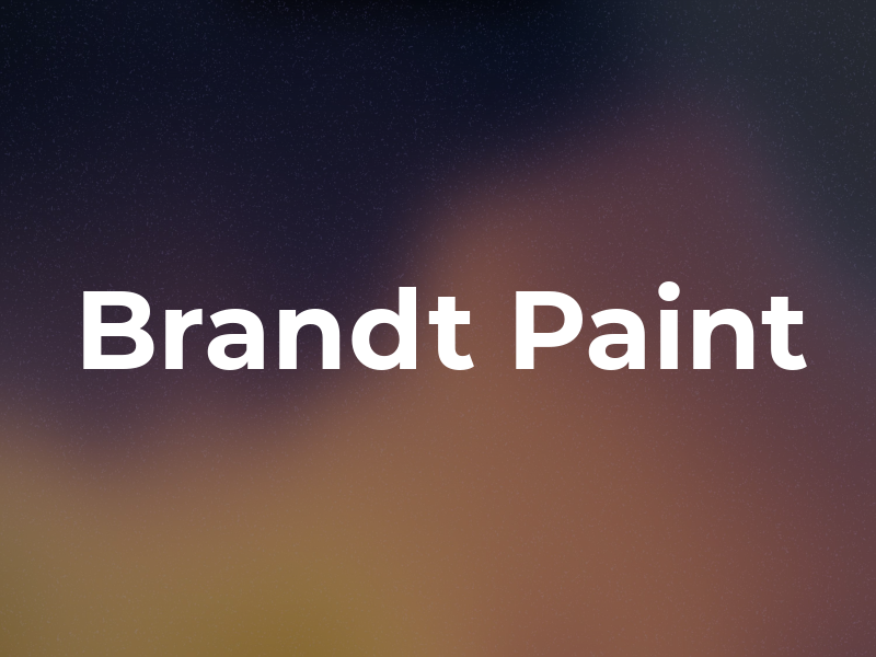 Brandt Paint