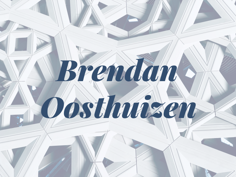 Brendan Oosthuizen